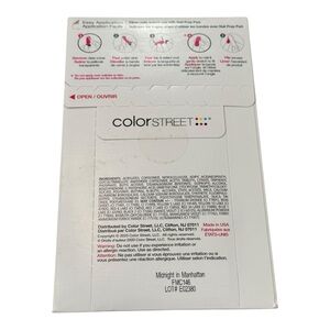 Color Street | Makeup | Color Street Midnight In Manhattan Black Solid ...